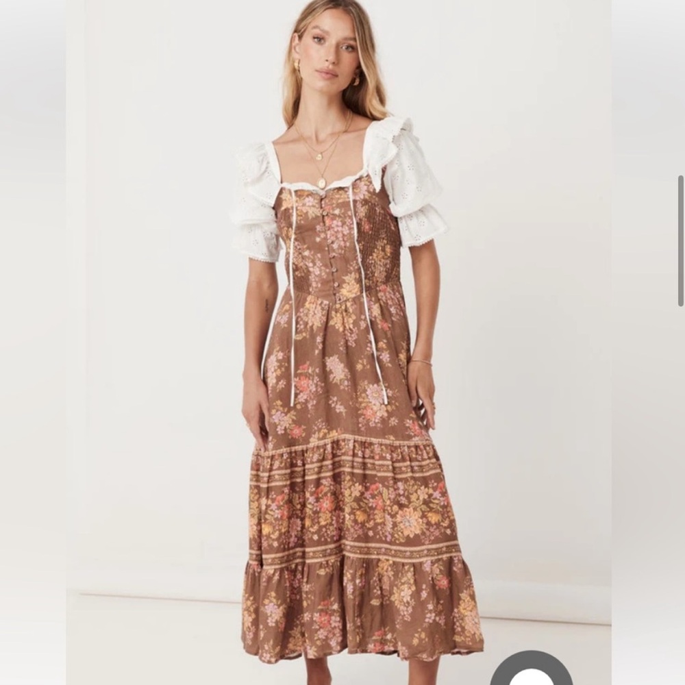 Spell Meadowland Linen Maxi Dress - Picture 16 of 16